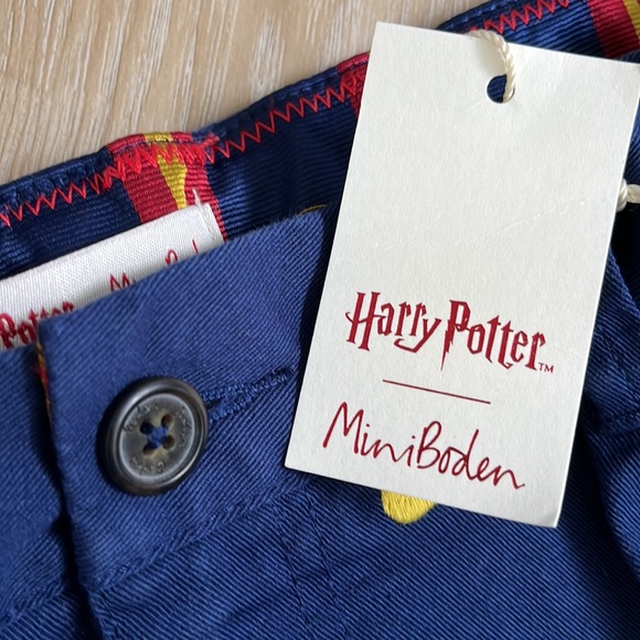 harry potter mini boden jellybean embroidered shorts size 15 NEW - Picture 5 of 9